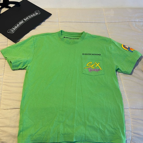 100% authentic chrome hearts shirt.
